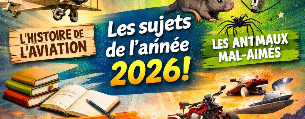 Les sujets des 2026