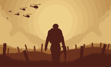 Le soldat face à l'horreur