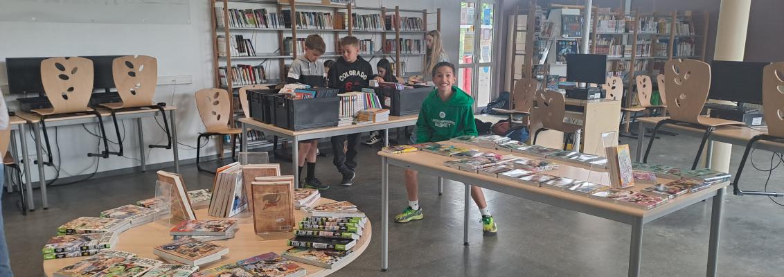 Stéphanie de "la rêverie" pour l'opération chèque lire