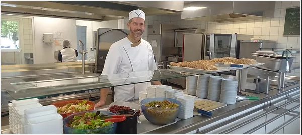 Interview de Mathieu Arrat, chef cuisinier du collège