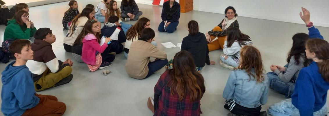 Notre sortie théâtre à Villeneuve de Marsan!