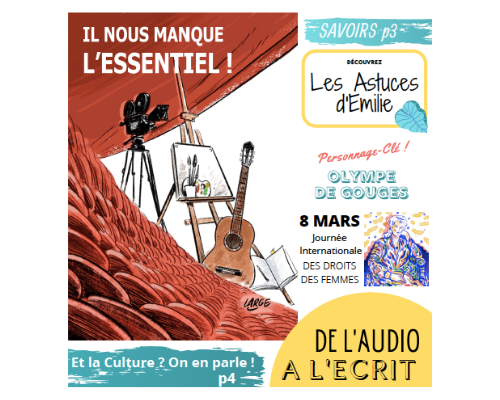 Les chroniques de Lucie - n°1 MARS 2021