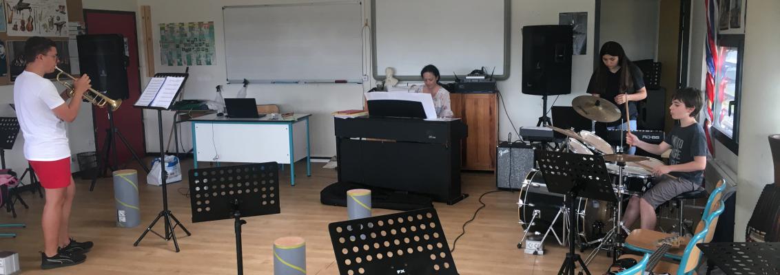 La relance de l'orchestre au collège