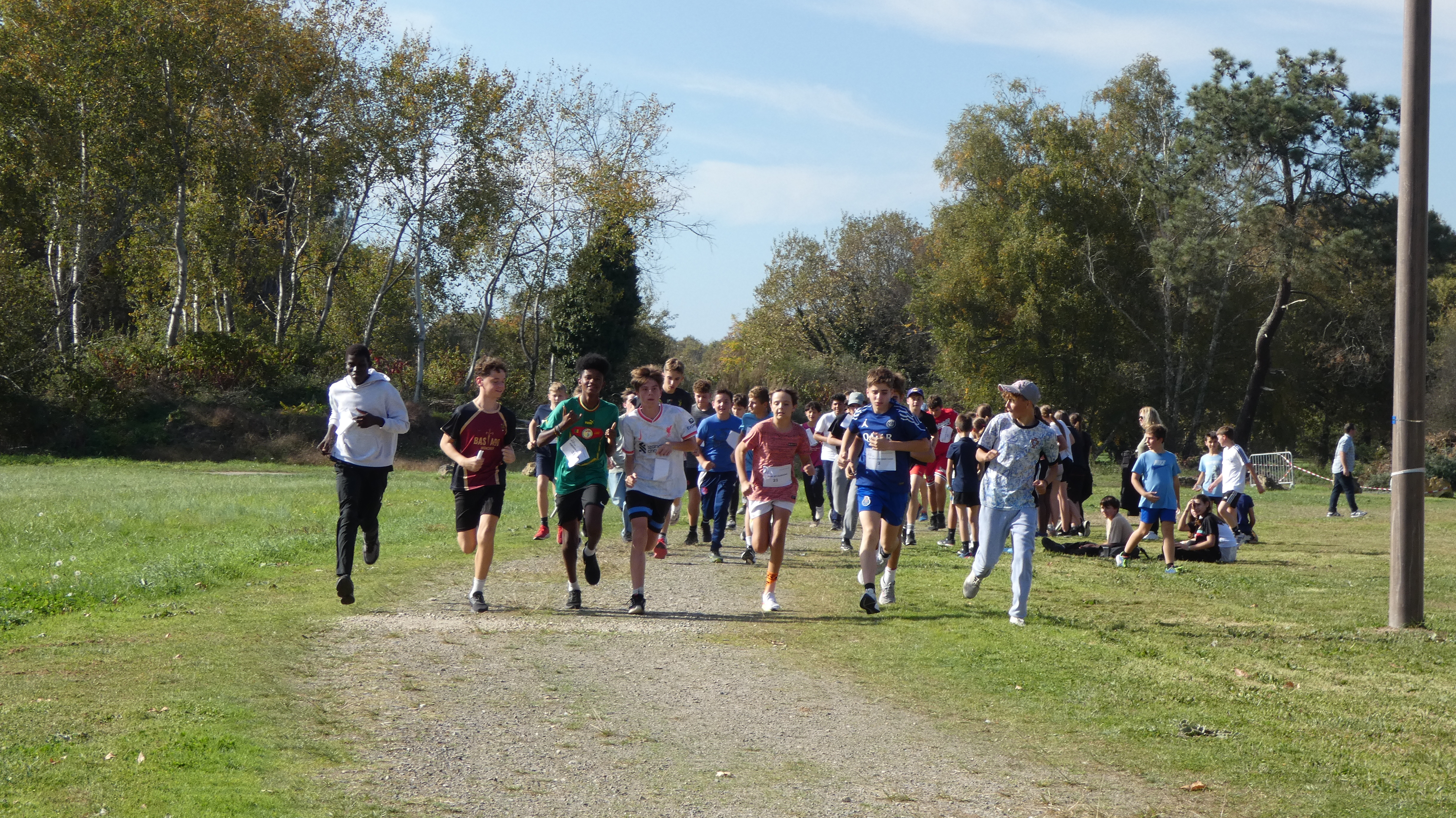 Le cross du collège